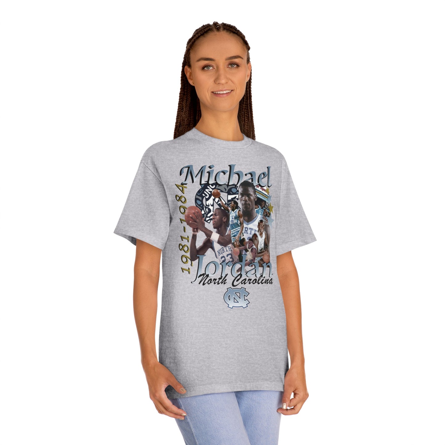 UNC Michael Jordan Tee (College Throwback Collection)