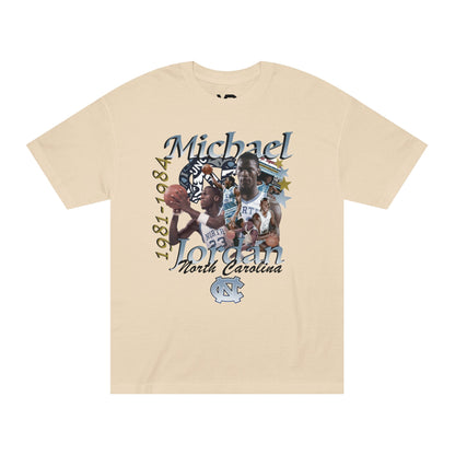 UNC Michael Jordan Tee (College Throwback Collection)