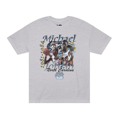 UNC Michael Jordan Tee (College Throwback Collection)