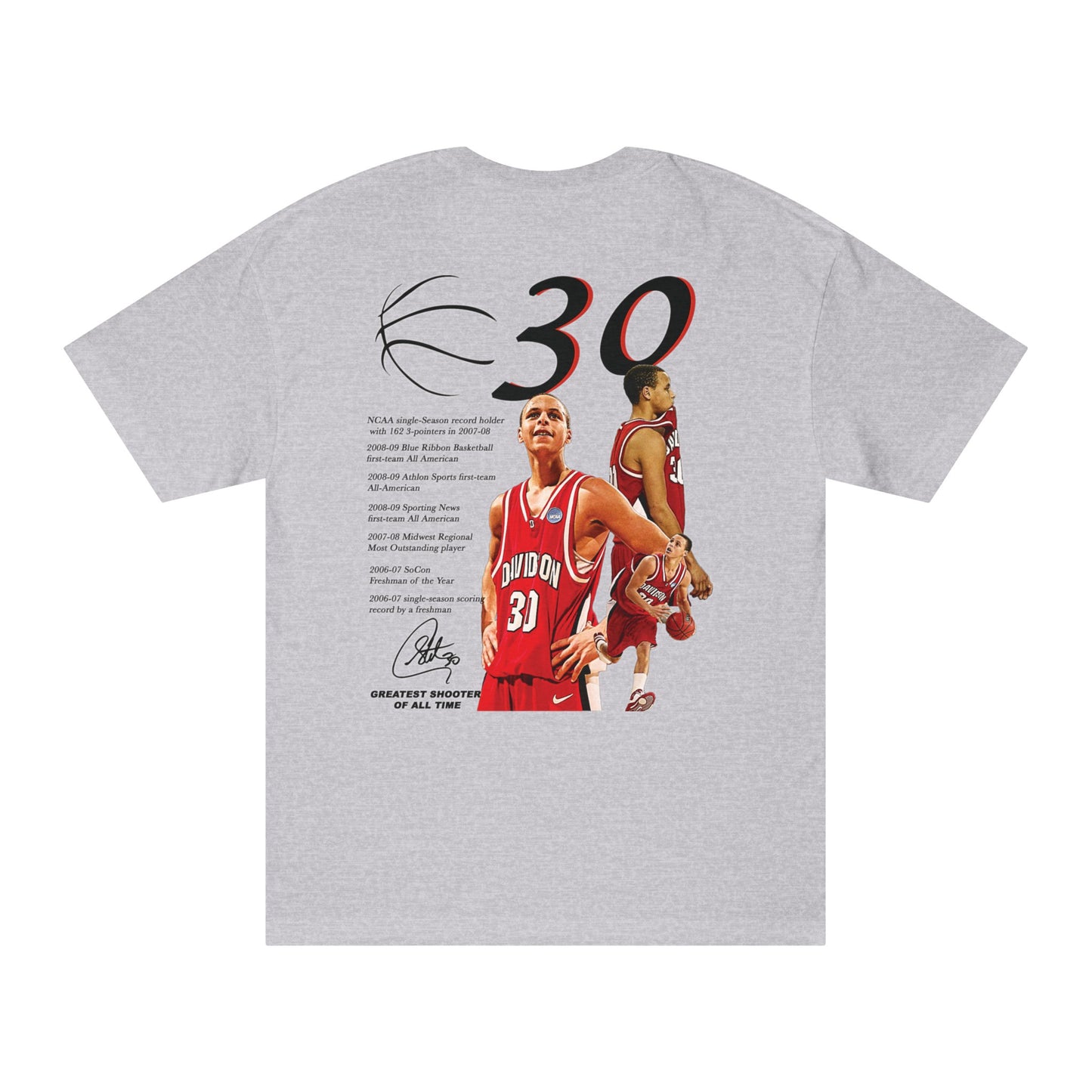 Davidson Steph Curry Tee (College Throwback Collection)