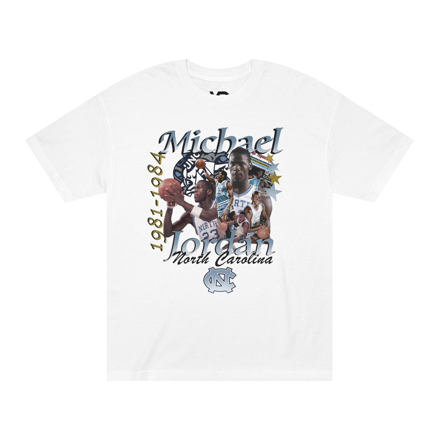 UNC Michael Jordan Tee (College Throwback Collection)