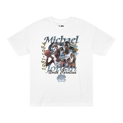 UNC Michael Jordan Tee (College Throwback Collection)